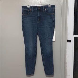 Madewell 10” high-rise skinny